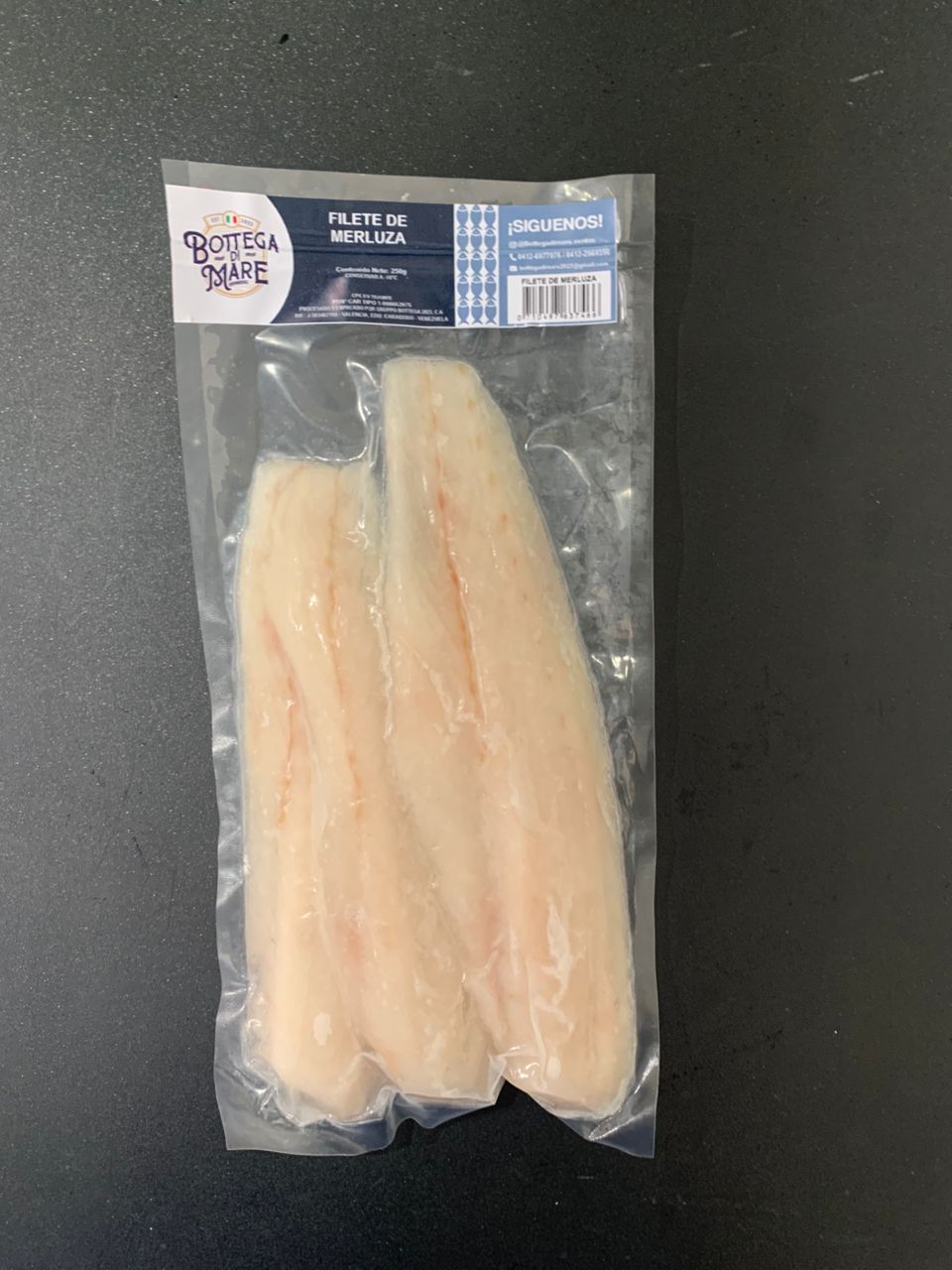 Filete de merluza 250g