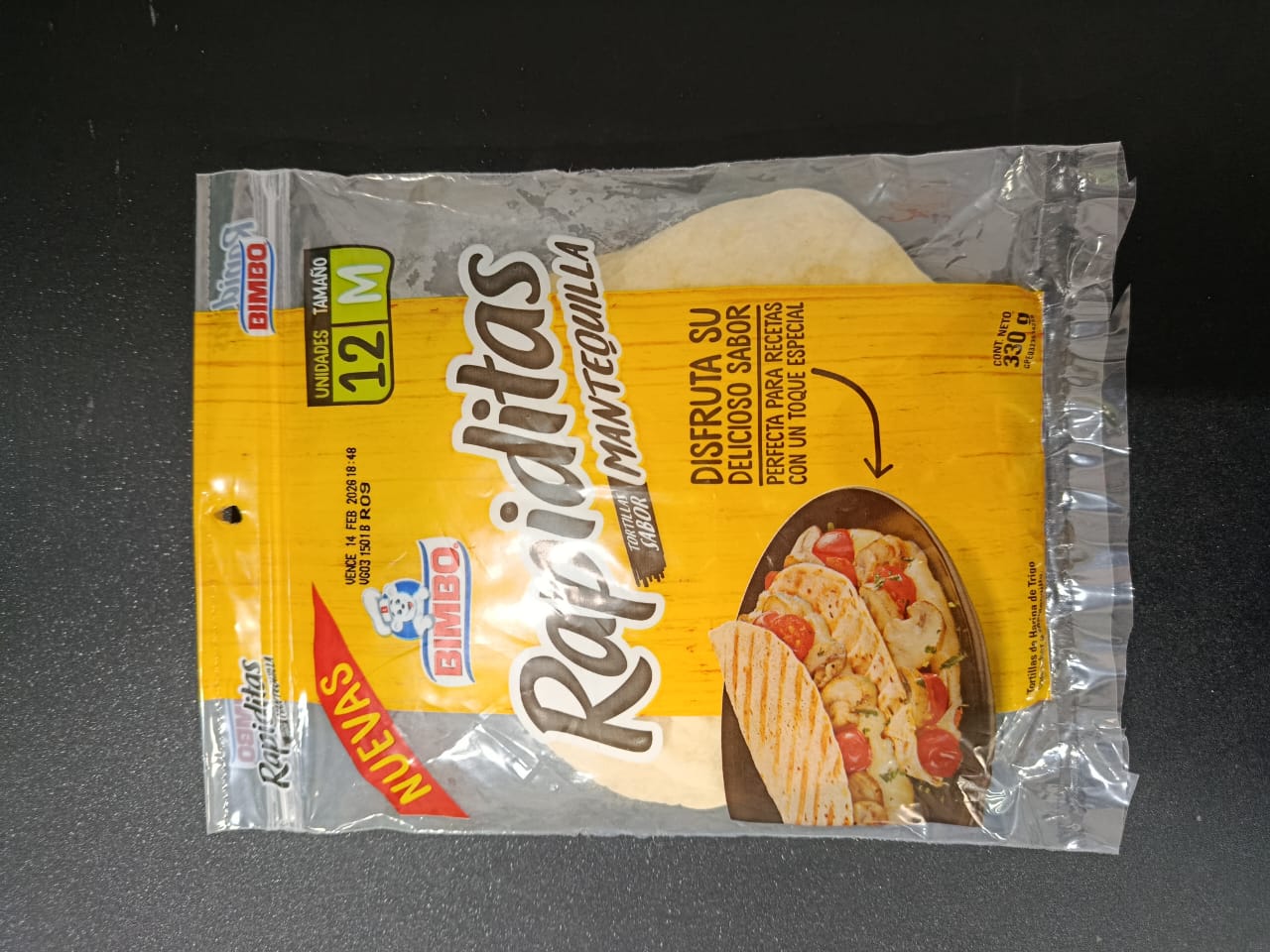 Tortillas Bimbo Mantequilla 330g