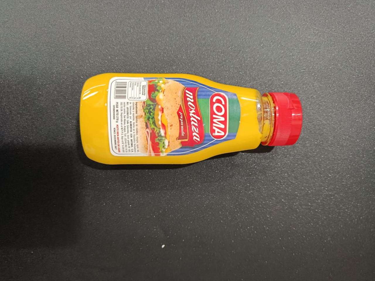 Mostaza Preparada Coma 270g